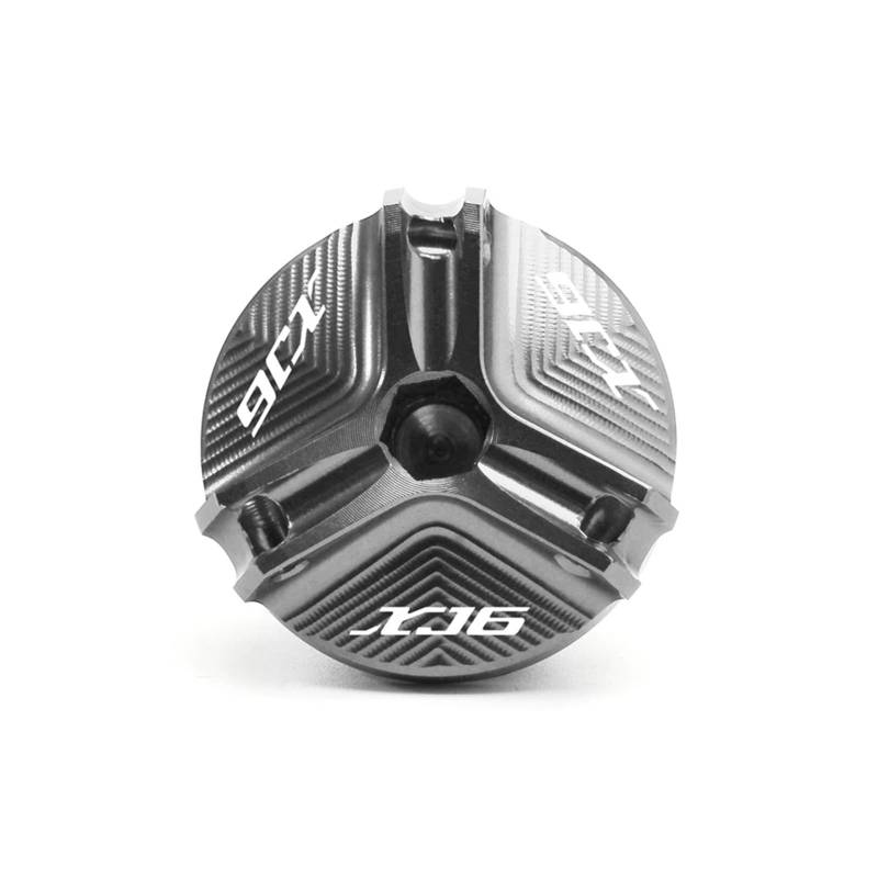 Vorne Und Hinten Bremsflüssigkeitsbehälter Passend Für XJ6 F/N 2010–2014 Motoröl-Einfülldeckel Motorrad Bremsflüssigkeitsdeckel(Grey) von GXTCJDM