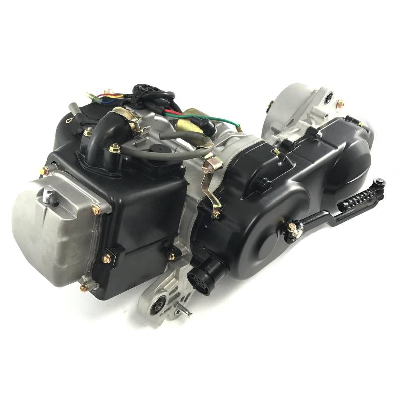 Motor KOMPLETT 4-TAKT GY6 Motor 10" 40cm 139QMA 139QMB 50ccm für China Roller AGM GMX BAOTIAN BENZHOU YIYING REX RS JONWAY JMSTAR YIBEN Jinlun ZNEN GY6 China Roller 49ccm von GY6-Ersatzteile.de