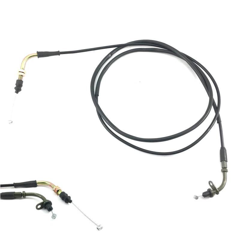 GASZUG/GASBOWDENZUG KOMPL. / 202 cm für BAOTIAN ECOBIKE BENZHOU YIYING REX RS ZNEN JONWAY YIBEN Jinlun China Roller GY6 139 QMB/A von GY6-Parts