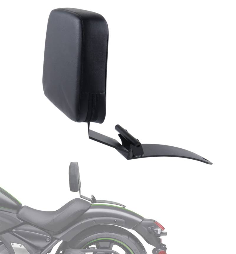 Motorrad-Fahrer-Rückenlehne Sissy Bar Unterstützung Halterung für Kawasaki Vulcan S 650 VN650 2015-2024 Rider Kissen Pad Zubehör von GYMARK