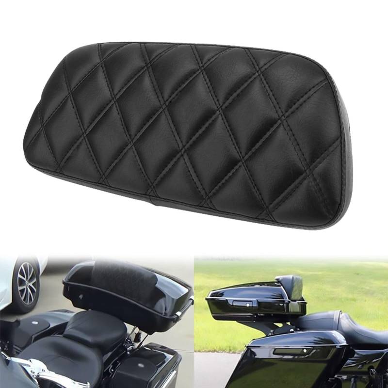 Razor Chopped Tour Pack Rückenpolster für Motorrad H-arley Touring CVO Street Glide Electra Glide Road Glide 2014-2021 von GYMARK