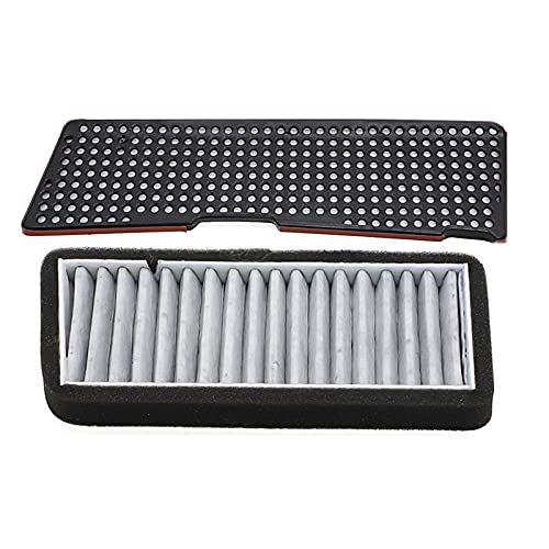 Auto Air Flow Vent Filter Cover Trim Auto for Tesla Model 3 Model3 2021 Anti-Blocking Air Conditioning Air Inlet Intake Protector (Color : 1set) von GYOUZA