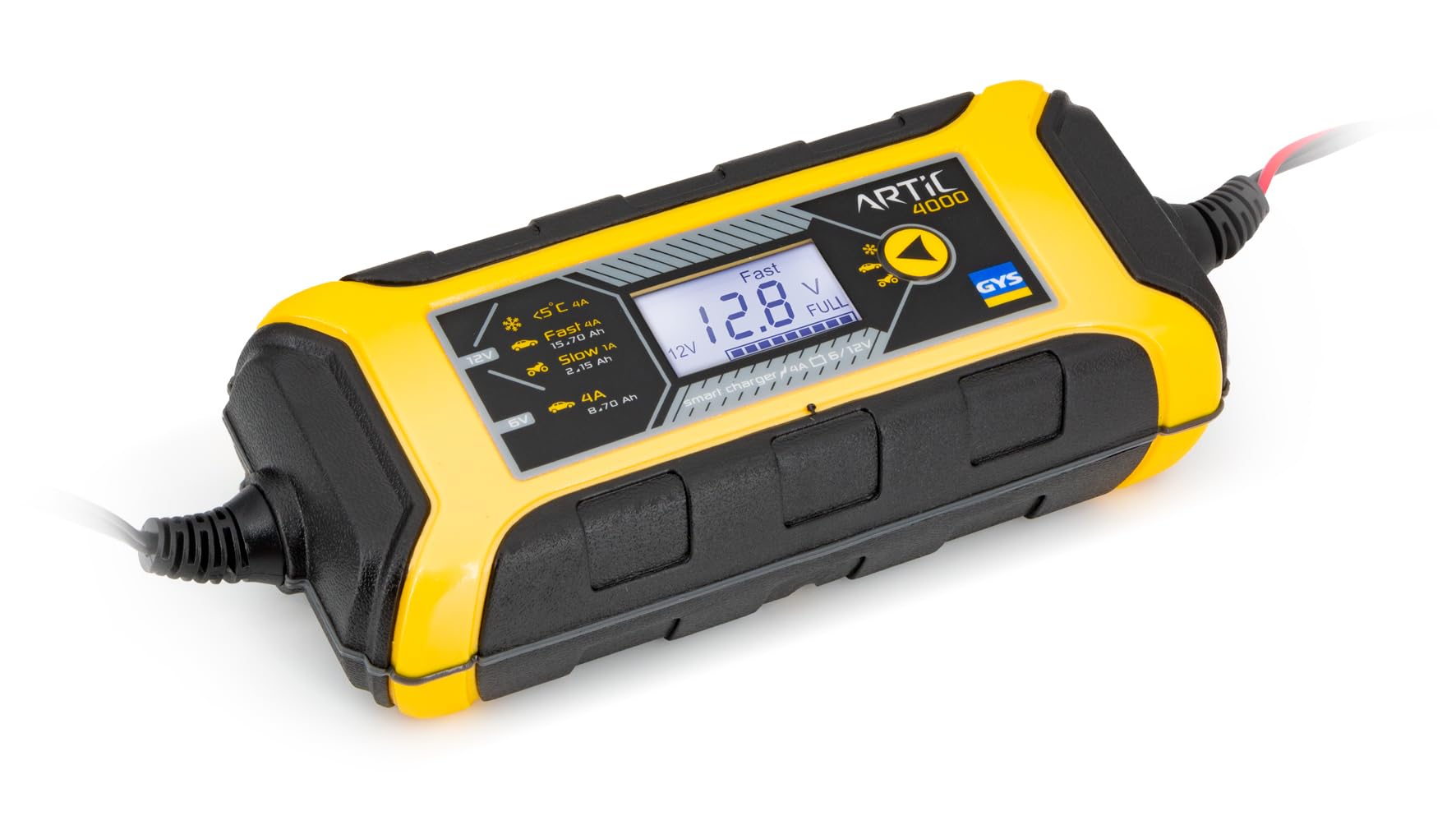 GYS Ladegeräte Mikroprozessor gesteuertes, automatisches Ladegerät Batterieladegeräte für Fahrzeuge mit 6V und 12V-Batterien, Artic 4000, Nee GYS Ladegeräte Mikroprozessor gesteuertes, automatisches Ladegerät Batterieladegeräte für Fahrzeuge mit 6V und 12V-Batterien, Artic 4000, Nee von GYS