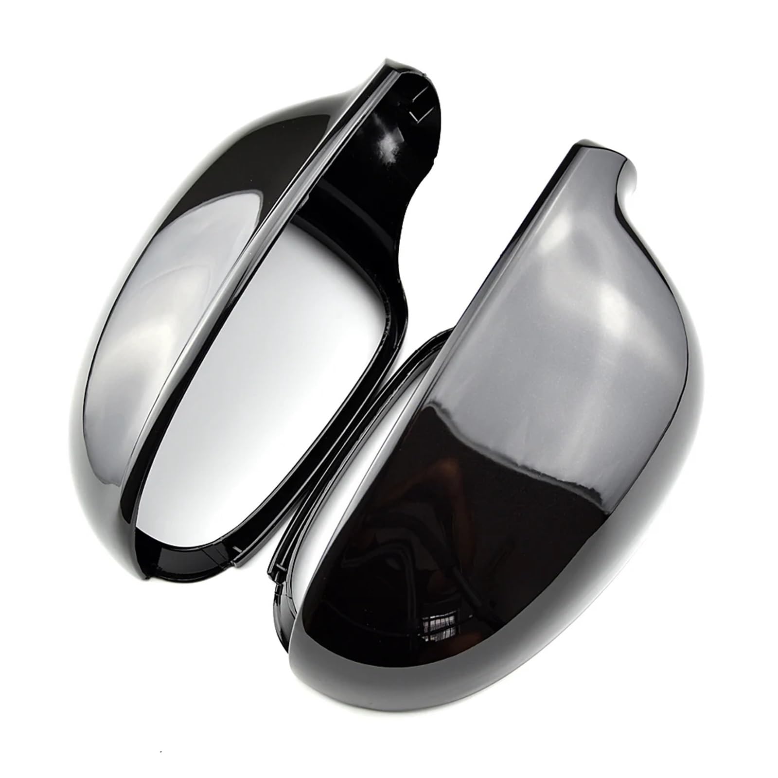 Außenspiegelkappe Kompatibel Mit VW Für Golf 5 Mk5 2003–2008 Für Golf G-Ti Mk5 2004–2008 Spiegelabdeckung Rückspiegelkappe Tür Für Außenspiegel-Abdeckkappen(Black) von GYTTAK