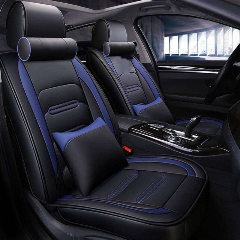Auto-Schonbezüge Kompatibel Mit Geely Für Emgrand GT EC7 GS GL EC8 GC9 X7 FE1 GX7 SC6 SX7 GX2 Auto-Innensitzschutz Sitzkissen(2,with Pillow) von GYTTAK