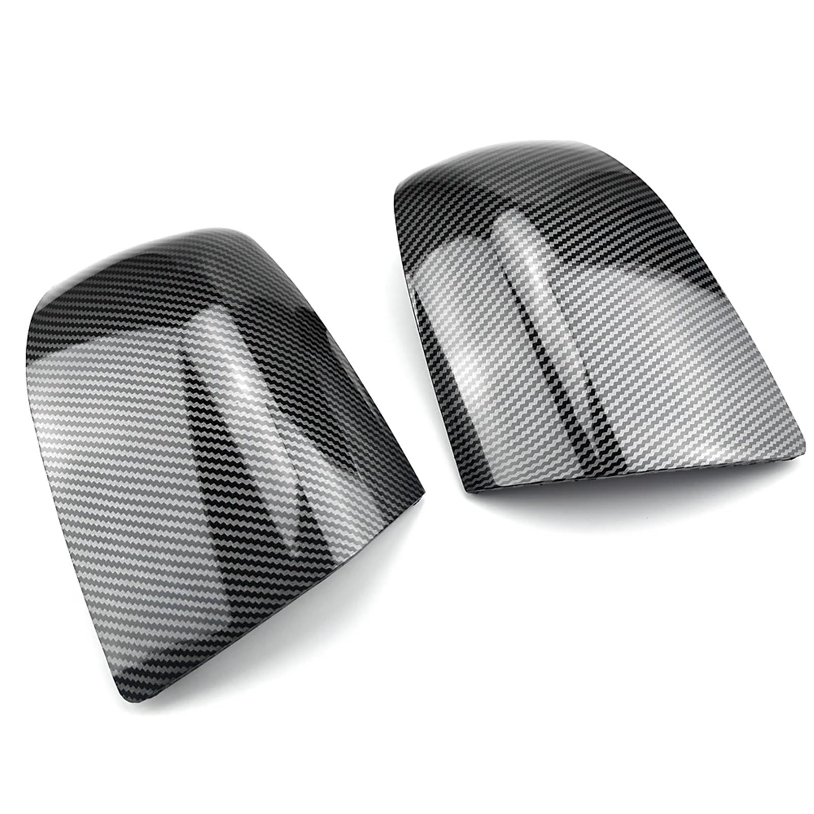 GYTTAK Außenspiegelkappe Kompatibel Mit Ford Für Focus Mk2 2005 2006 2007 2008 Seitenflügelgehäusetür Für Den Austausch Der Außenspiegelkappe(Carbon Fiber,with Lights) von GYTTAK