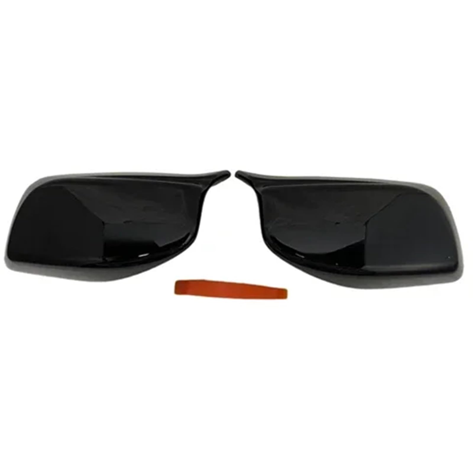 GYTTAK Außenspiegelkappe Kompatibel Mit Für E60 E61 E63 E64 520i 525i 528i 528xi 530i 2003 2004 2005 2006 2007 2008 Rückspiegel-Abdeckkappe Für Flügelspiegelkappe(Black) von GYTTAK