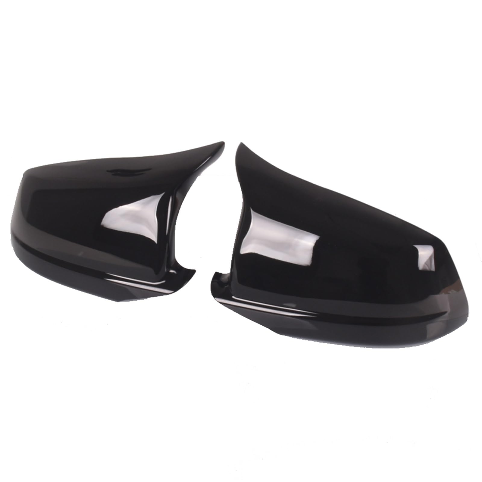 GYTTAK Außenspiegelkappe Kompatibel Mit Für F10 F11 2010 2011 2012 2013 Rückspiegel-Abdeckungskappen Ersatz-Seitenrückspiegel-Abdeckungskappe Für Auto(Black) von GYTTAK