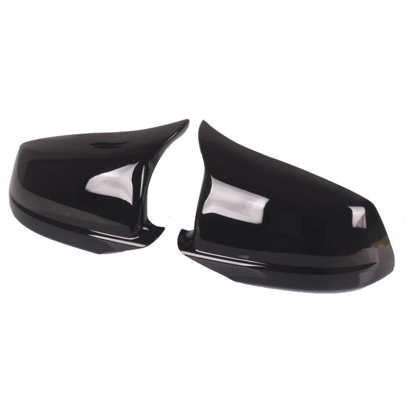 GYTTAK Außenspiegelkappe Kompatibel Mit Für F10 F11 2010 2011 2012 2013 Rückspiegel-Abdeckungskappen Ersatz-Seitenrückspiegel-Abdeckungskappe Für Auto(Black) von GYTTAK