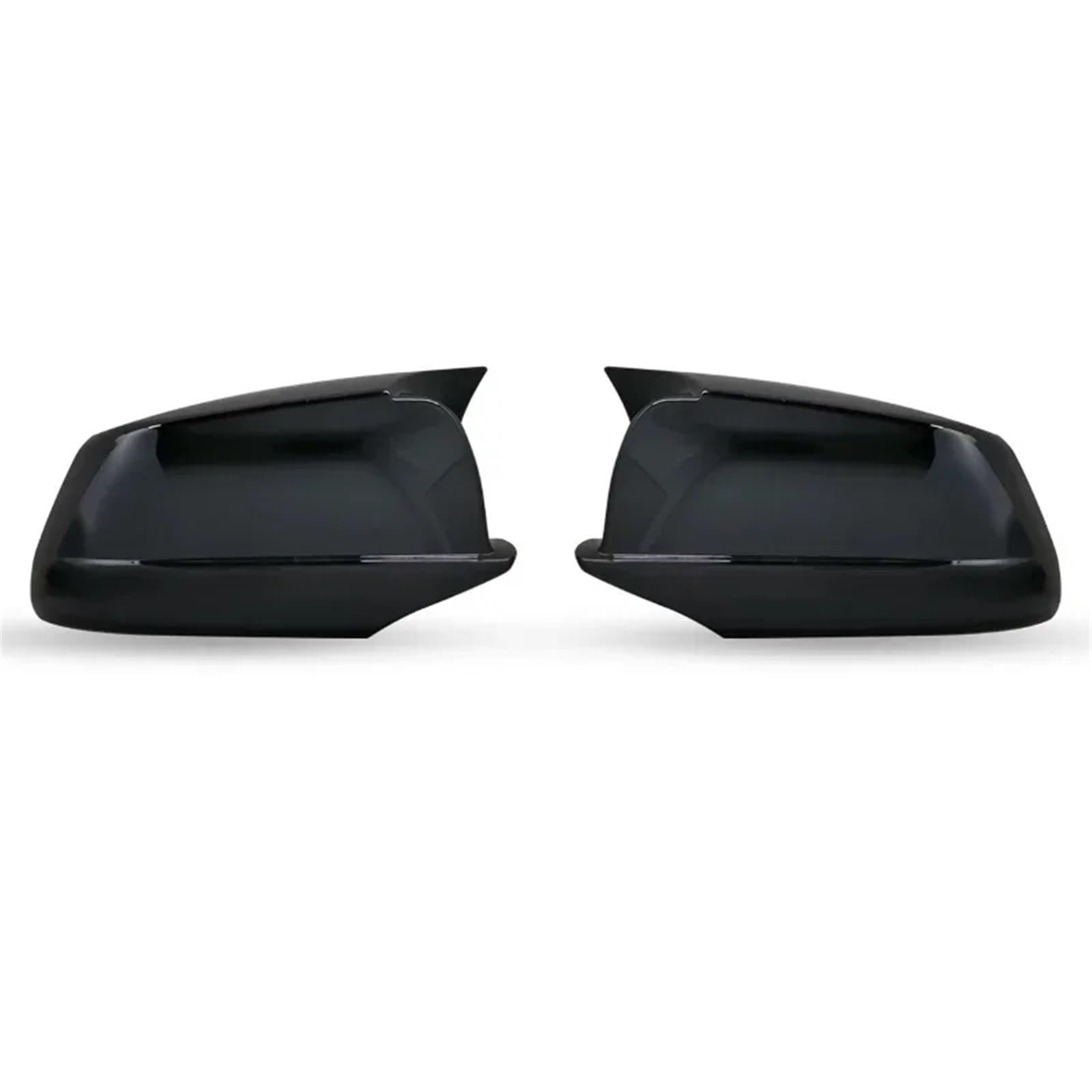 GYTTAK Außenspiegelkappe Kompatibel Mit Für F10 F11 520i 523i 525i 528i 530i 535i 550i Limousine 2011 2012 2013 Auto-Rückspiegel Seitenspiegelkappe Seitenspiegelabdeckung(Black) von GYTTAK