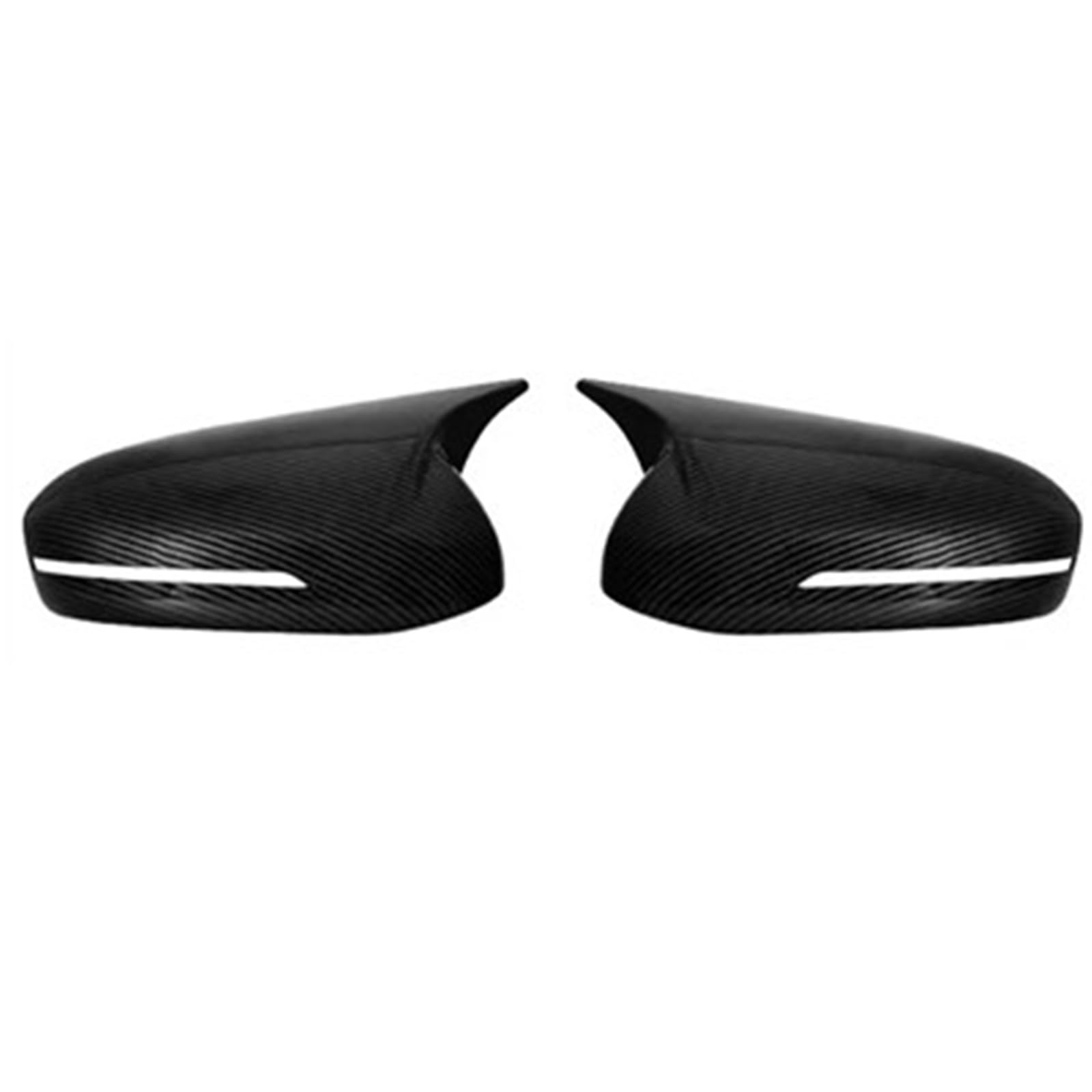 GYTTAK Außenspiegelkappe Kompatibel Mit Kia Für K5 2011 2012 2013 2014 2015, Auto-Paste, Rückspiegelabdeckung, Seitenspiegel, Gehäuseschale, Rückspiegel-Abdeckkappen(Carbon Fiber) von GYTTAK