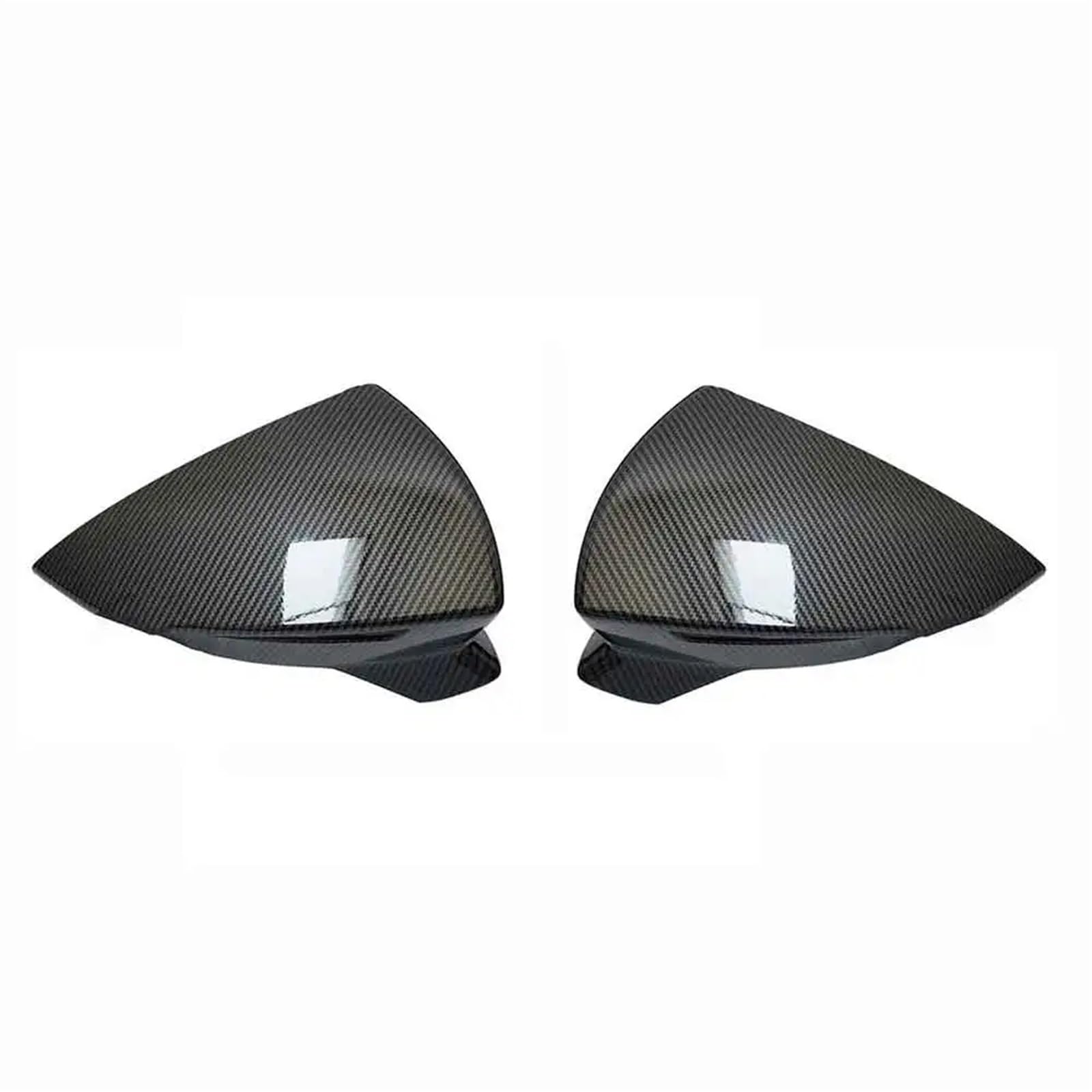 GYTTAK Außenspiegelkappe Kompatibel Mit Seat Für Leon Mk3 5f St Für Fr Für C&upra 2013 2014 2015 2016 2017 2018 2019 2020 Rückspiegelkappenabdeckung Türspiegelabdeckung(Carbon Fiber) von GYTTAK