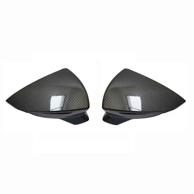 GYTTAK Außenspiegelkappe Kompatibel Mit Seat Für Leon Mk3 5f St Für Fr Für C&upra 2013 2014 2015 2016 2017 2018 2019 2020 Rückspiegelkappenabdeckung Türspiegelabdeckung(Carbon Fiber) von GYTTAK
