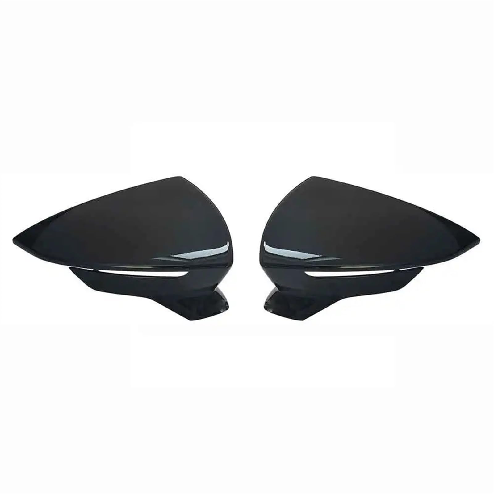 GYTTAK Außenspiegelkappe Kompatibel Mit Seat Für Leon Mk3 5f St Für Fr Für C&upra 2013 2014 2015 2016 2017 2018 2019 2020 Rückspiegelkappenabdeckung Türspiegelabdeckung(Gloss Black) von GYTTAK