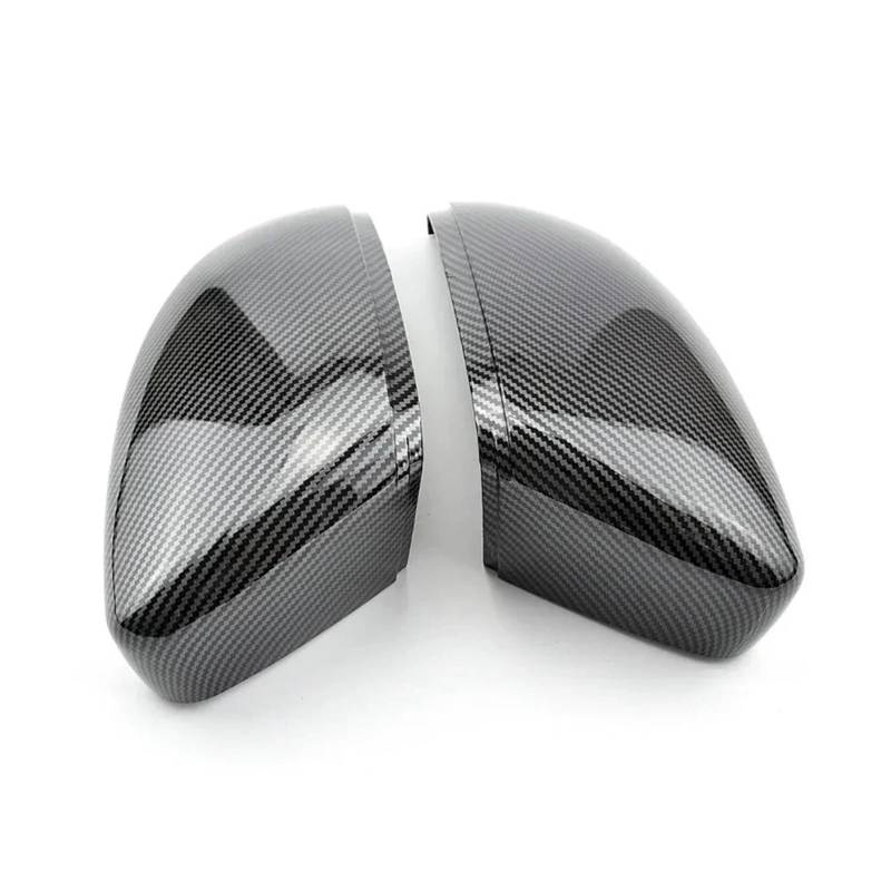 GYTTAK Außenspiegelkappe Kompatibel Mit VW Für Passat Für Polo 2014–2018 Für Scirocco 2009–2015 Auto-Außenrückspiegelabdeckung Seitenspiegel Gehäuse Shell Cap von GYTTAK