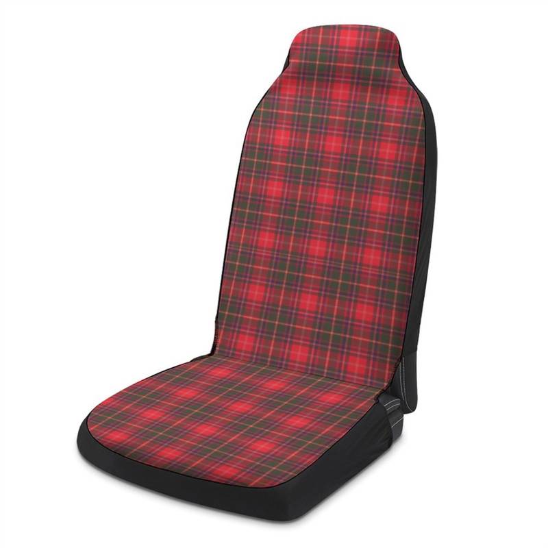 GYTTAK Auto-Schonbezüge Auto-Fahrersitzbezug, Universeller Sitzbezug, Atmungsaktiv, Karierter Druck, Einzelsitzbezug, Auto-Innenausstattung, Styling(A,1pcs) von GYTTAK