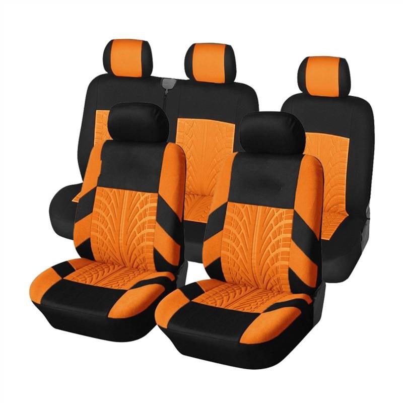 GYTTAK Auto-Schonbezüge Auto Wasserdicht Antifouling Sitzbezug Auto Stuhl Schutz Pad Set Pad Matte (Doppelte Vordersitze Und 2 + 1 Sitze)(5) von GYTTAK