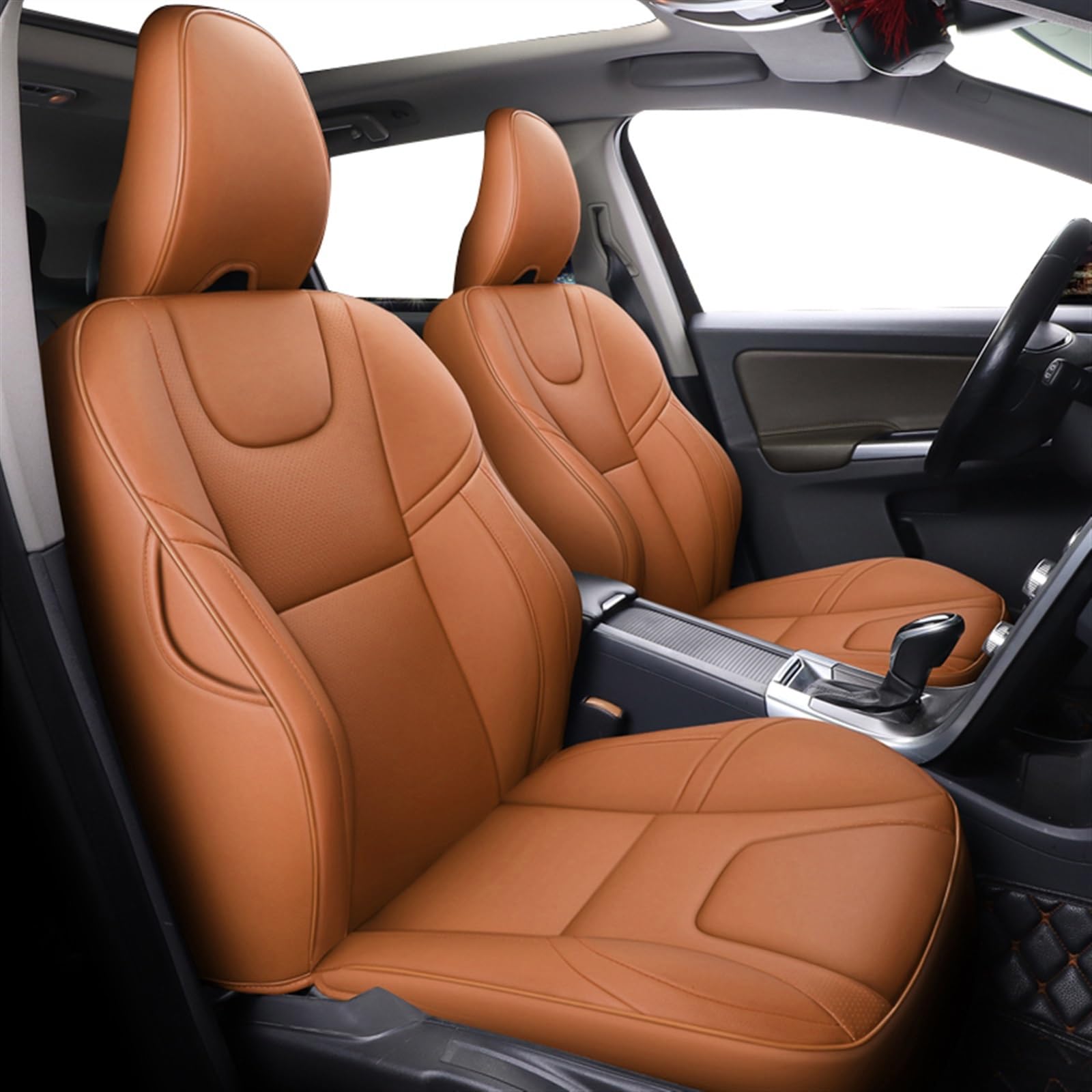 GYTTAK Auto-Schonbezüge Kompatibel Mit Volvo XC60 XC90 S90 S60 XC40 Autositzbezüge Innenraum Fahrersitzbezug Sitzbezug Schutz(8) von GYTTAK