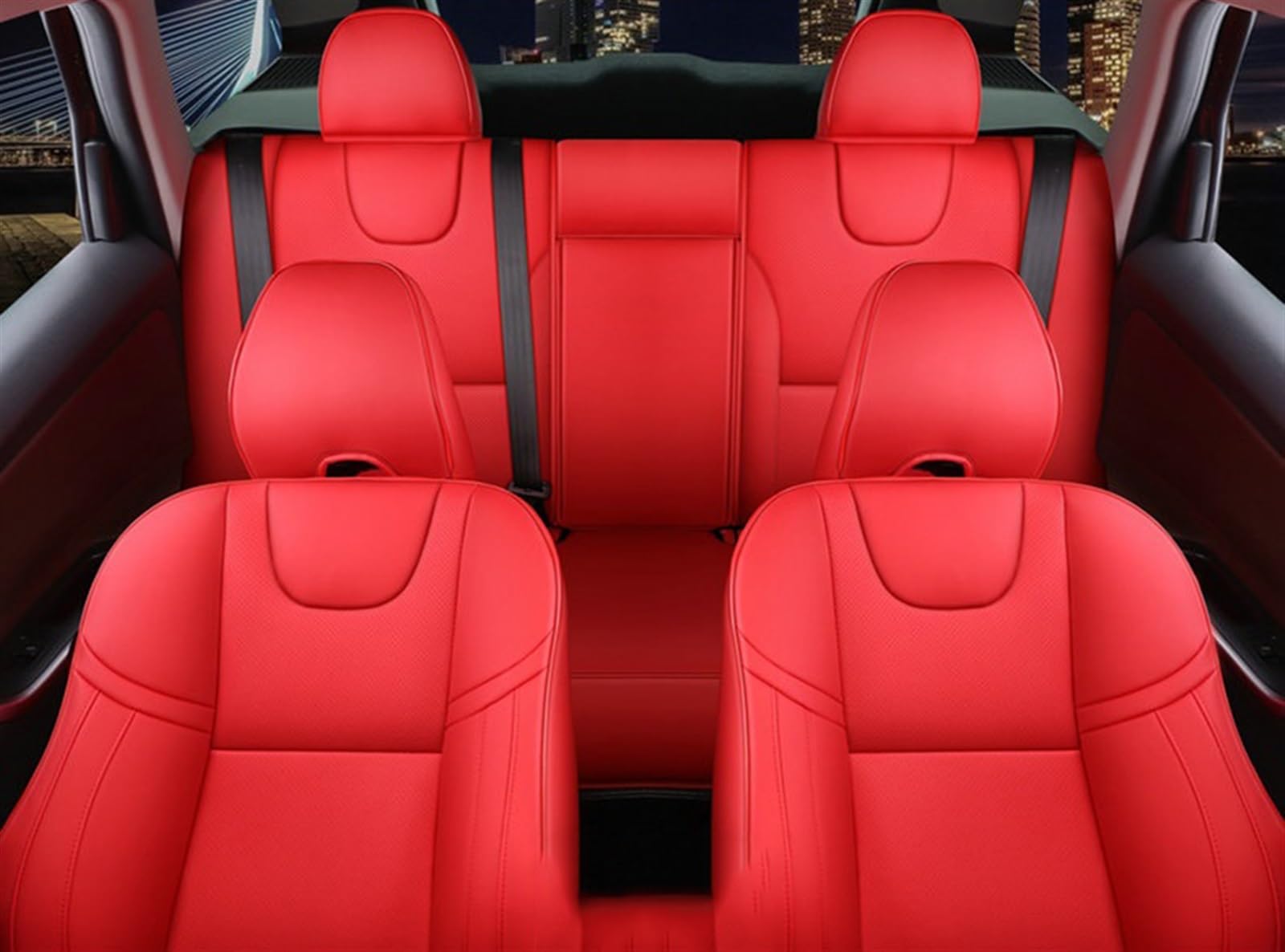 GYTTAK Auto-Schonbezüge Kompatibel Mit Volvo XC60 XC90 S90 S60 XC40 Autositzbezüge Innenraum Fahrersitzbezug Sitzbezug Schutz(color1) von GYTTAK