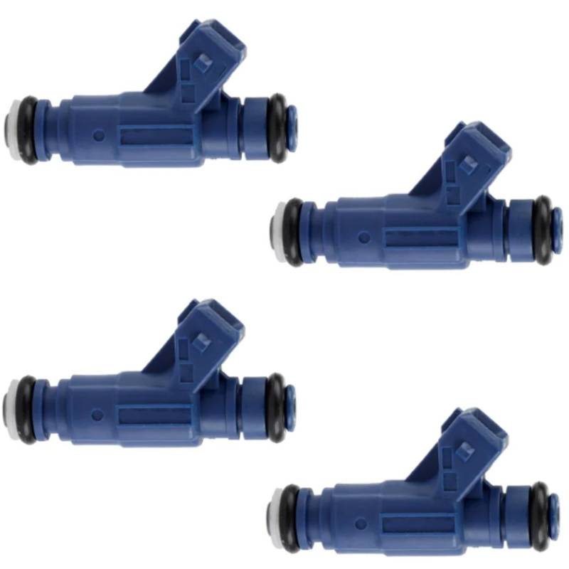GYTTAK Einspritzdüsen Kompatibel Mit A4 Für Quattro 1.8L 2001 2002 2003 2004 2005 0280156065 06B133551M 4 Stück Auto-Kraftstoff-Benzin-Einspritzdüsen von GYTTAK