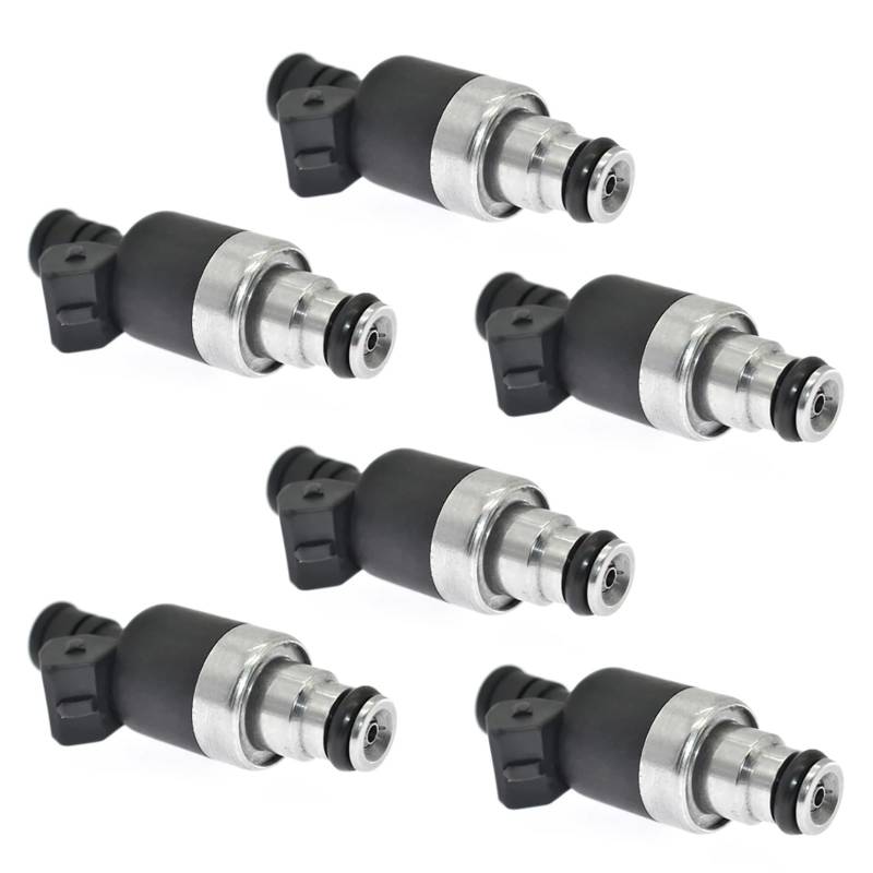 GYTTAK Einspritzdüsen Kompatibel Mit Buick Für Century 2.8L V6 1987 1988 1989 1990 1991 1992 1993 17089569 6 Stück Automotor-Injektor-Kraftstoffeinspritzer Autozubehör von GYTTAK