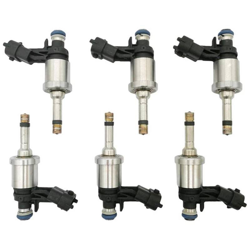GYTTAK Einspritzdüsen Kompatibel Mit Buick Für Lacrosse 3.6L V6 2010 2011 12638530 6-teiliges Auto-Einspritzdüsen-Einspritzdüsen-Autozubehör von GYTTAK