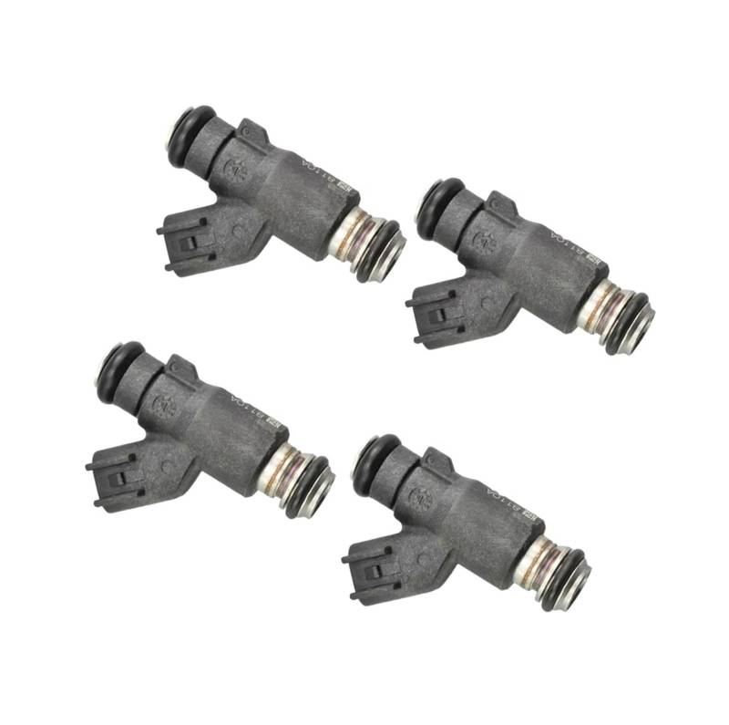 GYTTAK Einspritzdüsen Kompatibel Mit Chevrolet Für Aveo 2007–2012 2013 2014 2015 2016 2017 Für Aveo 5 2007 2008 1.6L L4 4 Stück Auto-Kraftstoffeinspritzdüsen FJ1023 96487553 von GYTTAK