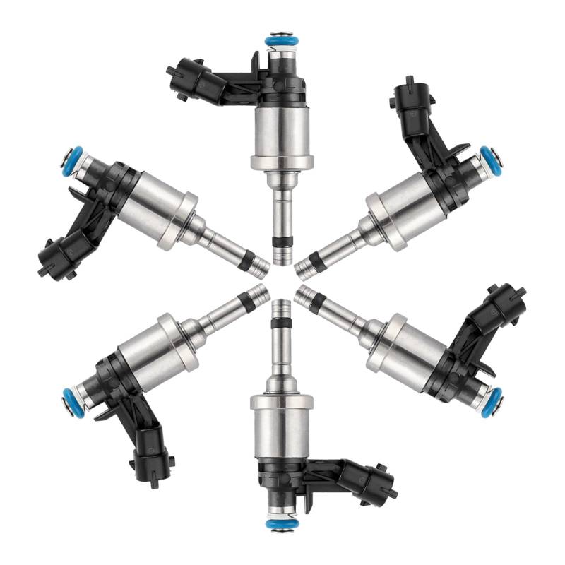 GYTTAK Einspritzdüsen Kompatibel Mit Chevrolet Für Traverse 3.6L V6 2009 2010 2011 12638530 12669384 6 STÜCKE Auto-Einspritzdüsen Einspritzdüsen Autoteile von GYTTAK