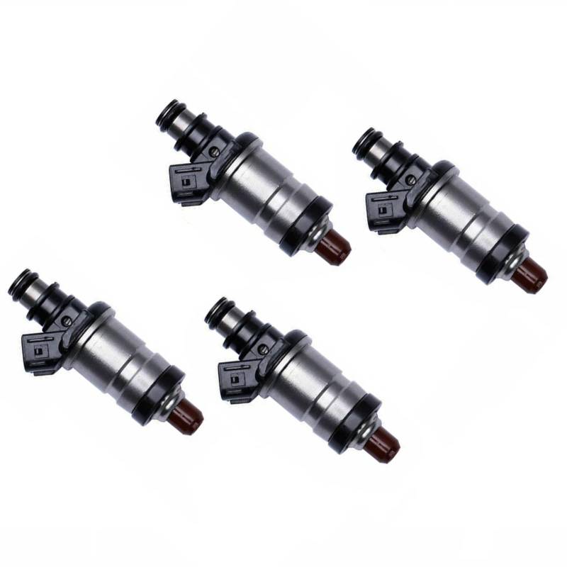 GYTTAK Einspritzdüsen Kompatibel Mit Civic 1.6L 1996 1997 1998 1999 2000 06164P2J000 4 Stück Auto-Benzin-Injektor Einspritzdüsen Autozubehör von GYTTAK