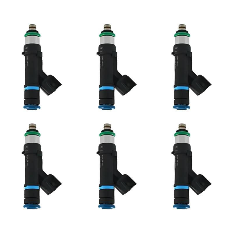 GYTTAK Einspritzdüsen Kompatibel Mit Dodge Für Nitro 2007 2008 2009 2010 2011 2012 0280158020 6PCS Auto Motor Injektor Kraftstoff Injektor von GYTTAK