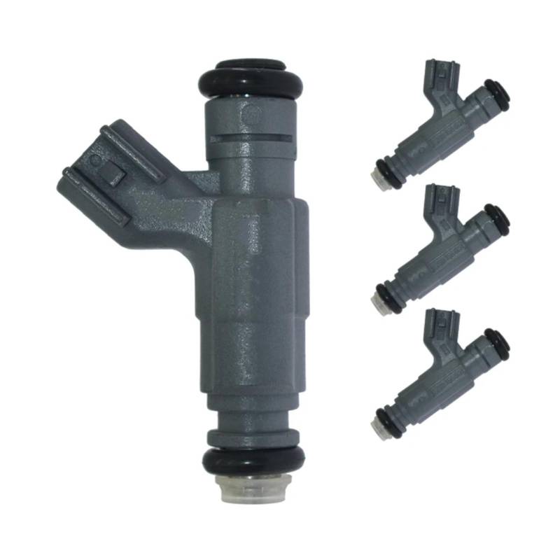 GYTTAK Einspritzdüsen Kompatibel Mit Ford Für Focus 2.0L 2002 2003 2004 0280156046 1S4EA5A 4 STÜCKE Auto-Kraftstoff-Benzin-Einspritzdüsen-Einspritzdüsen-Autozubehör von GYTTAK