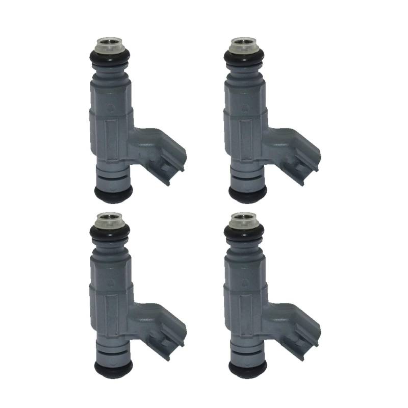 GYTTAK Einspritzdüsen Kompatibel Mit Ford Für Focus 2.0L L4 2002 2003 2004 0280156046 4 STÜCKE Auto-Kraftstoffsprühdüsen-Einspritzdüsen Autozubehör von GYTTAK