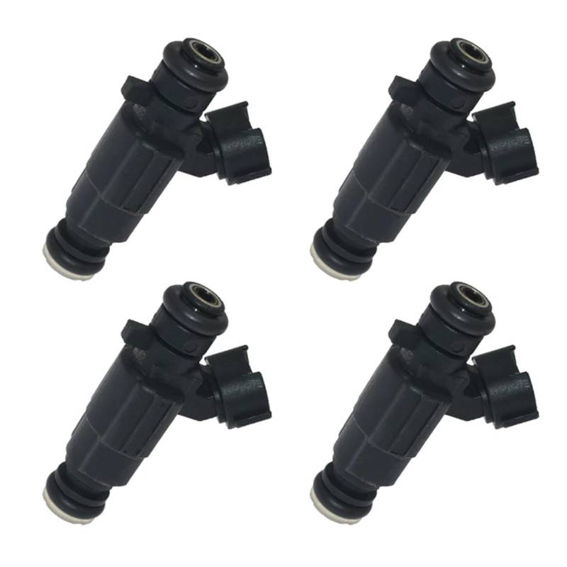 GYTTAK Einspritzdüsen Kompatibel Mit Hyundai Für Accent 1.5L 1.6L I4 2000 2001 2002 2003 2004 2005 3531022600 4 STÜCKE Auto-Kraftstoffsprühdüse Auto-Kraftstoffinjektordüse von GYTTAK