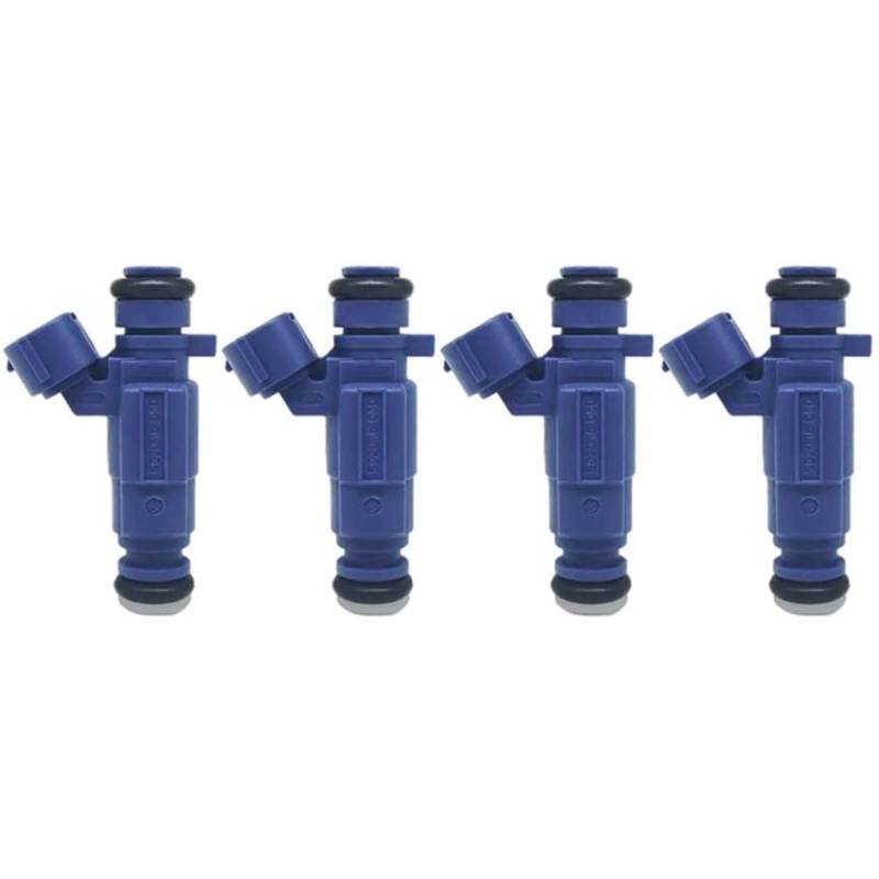 GYTTAK Einspritzdüsen Kompatibel Mit K&ia Für Cee'D 1.4L 2006 2007 2008 2009 2010 2011 2012 35310-2B000 353102B000 4 STÜCKE Auto-Einspritzdüse Auto-Einspritzdüse von GYTTAK