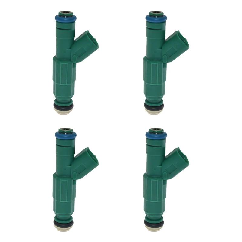 GYTTAK Einspritzdüsen Kompatibel Mit Mazda 6 2.3L 2003 2004 2005 2006 2007 0280156193 4M8GAA 4M8Z9F593AA 4PCS Auto-Einspritzventil Kraftstoffeinspritzventil Autozubehör von GYTTAK