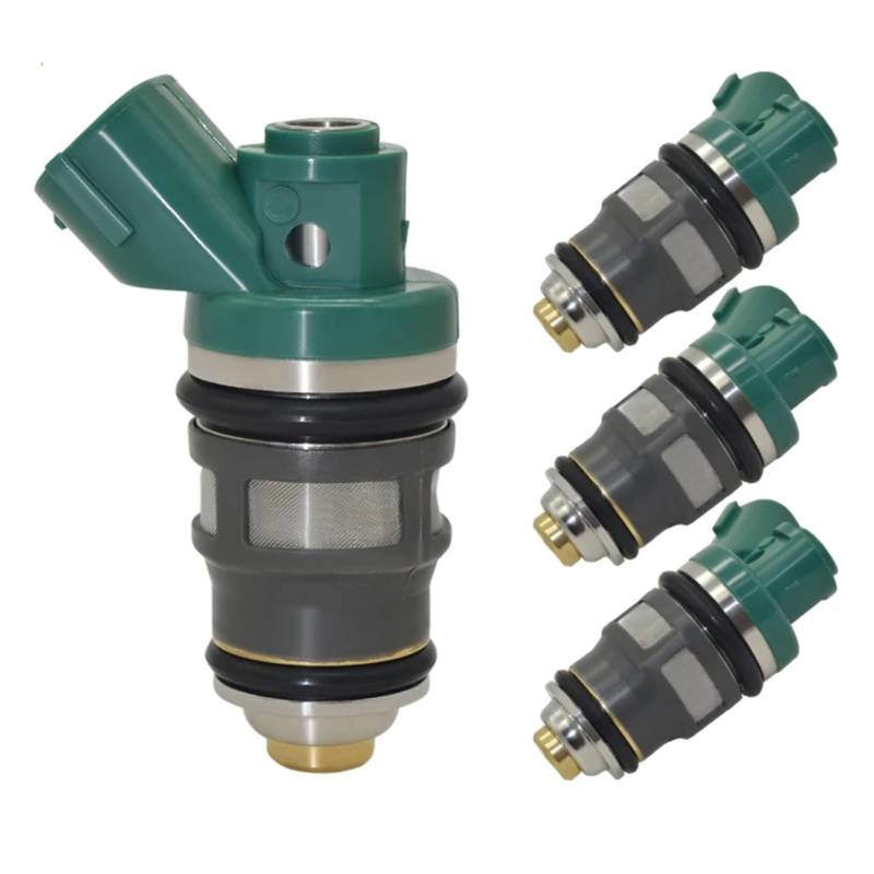 GYTTAK Einspritzdüsen Kompatibel Mit Suzuki Für DF40 Für DF50 1999 2000 2001 2002 2003 2004 2005 2006 2007 2008 2009 2010 1571087J00 4 Stück Auto-Einspritzventil Einspritzdüse von GYTTAK