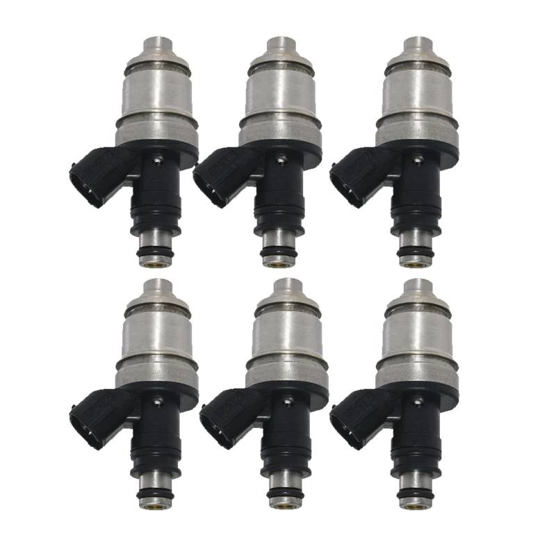GYTTAK Einspritzdüsen Kompatibel Mit Suzuki Für Vitara 2.5L V6 2004 JS28-7 6PCS Auto-Kraftstoffeinspritzventil Einspritzdüsen Autozubehör von GYTTAK