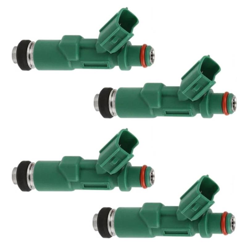 GYTTAK Einspritzdüsen Kompatibel Mit Toyota Für Prius 2000 2001 2002 2003 2004 2005 2006 2007 2008 2009 23250-21020 4 Stück Auto-Kraftstoffsprühdüse Kraftstoffeinspritzdüsen von GYTTAK