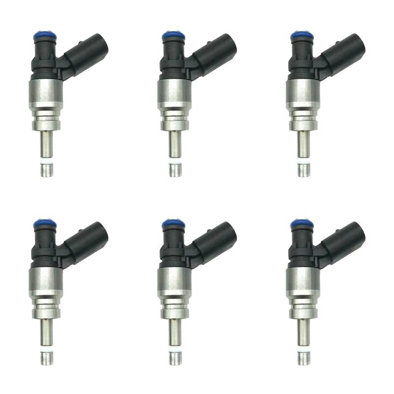 GYTTAK Einspritzdüsen Kompatibel Mit VW Für EOS Für Golf Für J&etta Für Passat 06E906036C 06E906036F 06E906036E 6 STÜCKE Auto-Einspritzdüse Einspritzdüse von GYTTAK