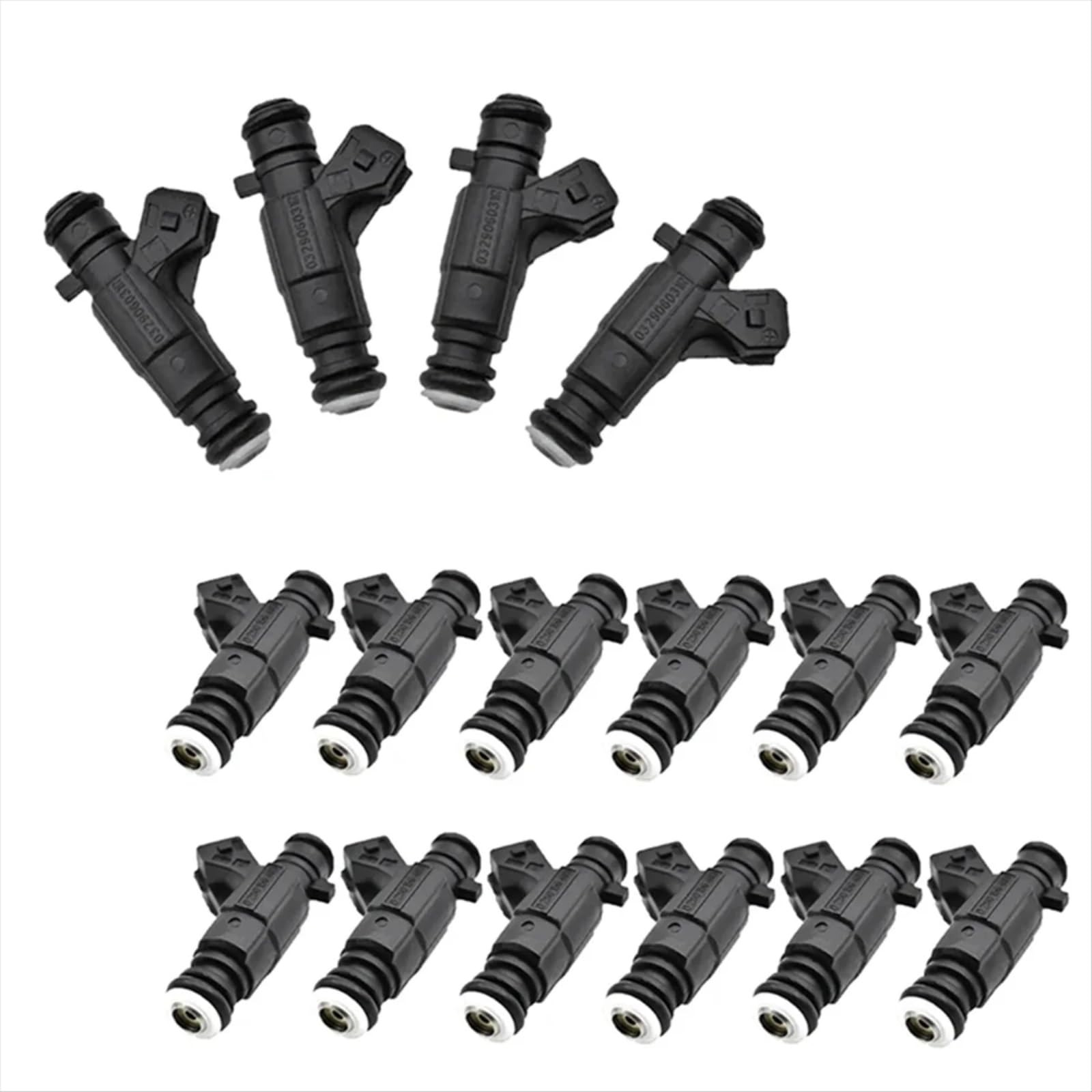 GYTTAK Einspritzdüsen Kompatibel Mit VW Für Golf Für Polo Für Saveiro 1.6L 0280156403 032906031R 16-teilige Auto-Kraftstoffeinspritzdüsen Für Autos GYTTAK Einspritzdüsen Kompatibel Mit VW Für Golf Für Polo Für Saveiro 1.6L 0280156403 032906031R 16-teilige Auto-Kraftstoffeinspritzdüsen Für Autos von GYTTAK