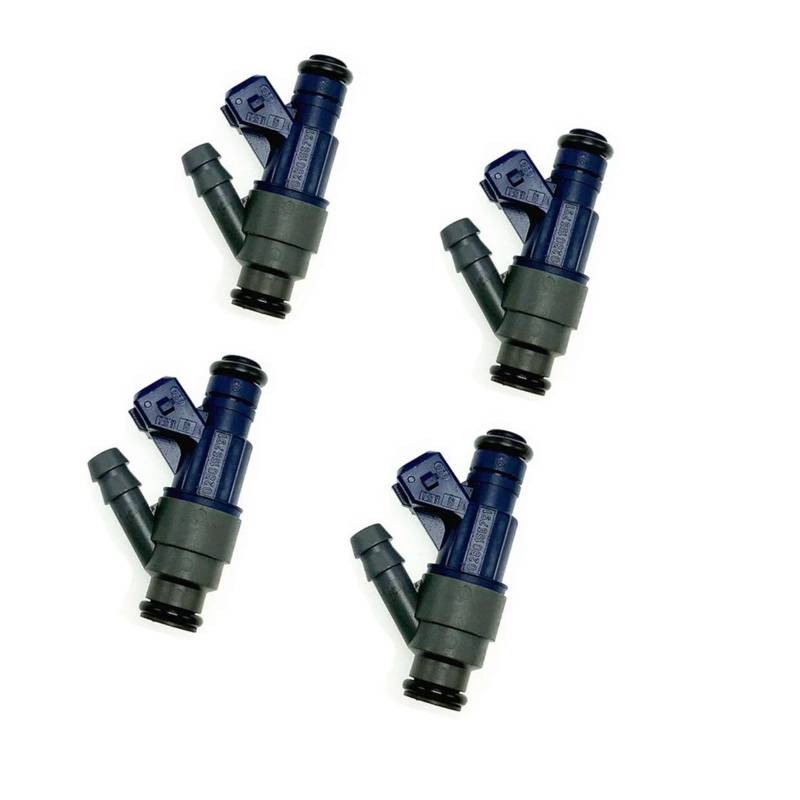GYTTAK Einspritzdüsen Kompatibel Mit VW Für J&etta 1998 1999 2000 0280155791 FJ747 852-18104 4 Stück Auto-Einspritzdüsen-Einspritzdüsen-Autozubehör von GYTTAK