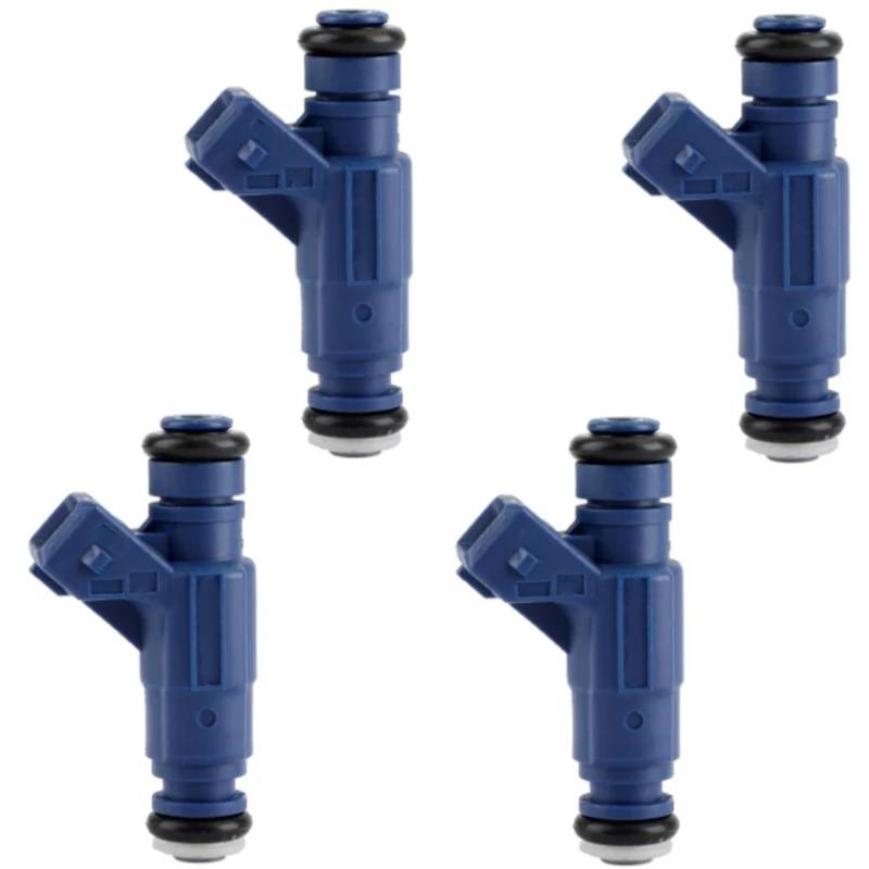 GYTTAK Einspritzdüsen Kompatibel Mit VW Für Passat 1.8L 2000 2001 2002 2003 2004 2005 0280156065 06B133551M 4 Stück Auto-Einspritzdüsen-Einspritzdüsen von GYTTAK