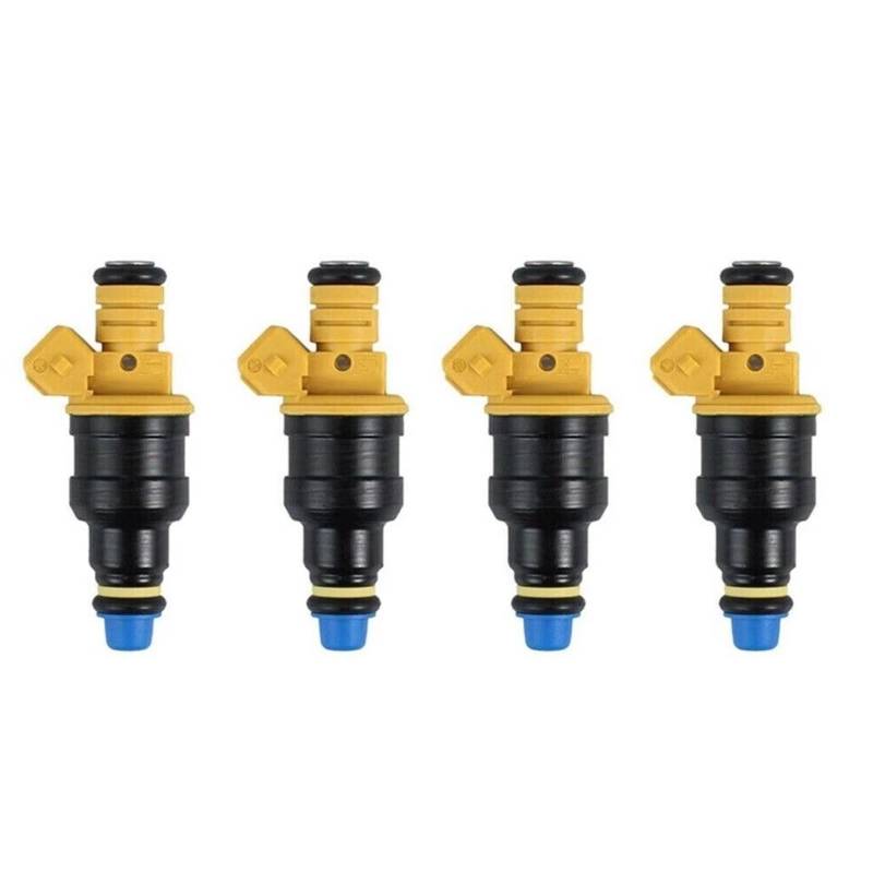 GYTTAK Einspritzdüsen Kompatibel Mit Volvo 240 244 245 740 745 940 2.3L I4 760 780 2.8L V6 960 2.9L I6 4 Stück Kraftstoff-Benzin-Einspritzdüsen Autoteile 0280150762 von GYTTAK