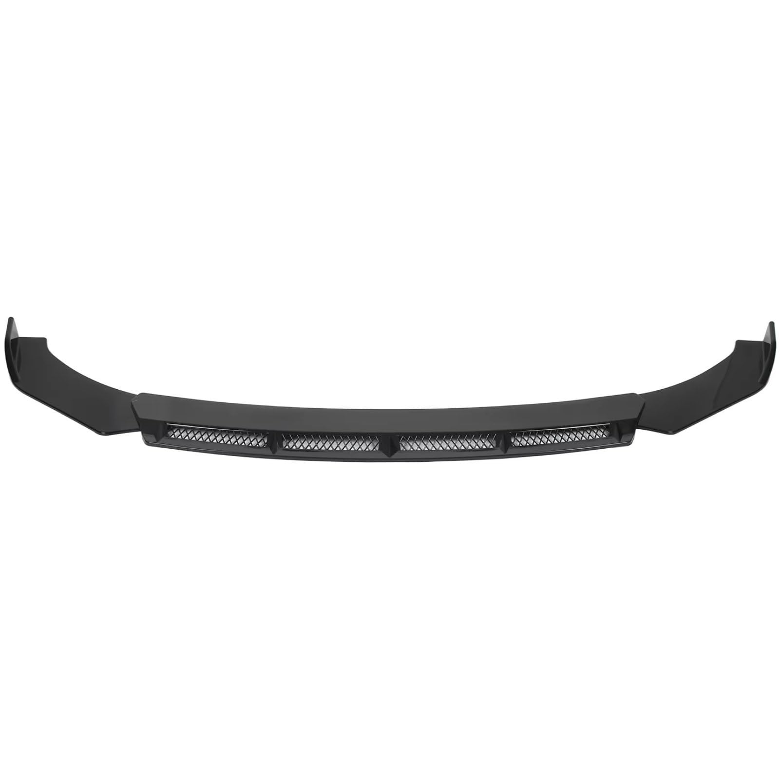 GYTTAK Kofferraumspoiler 3-teiliges Frontstoßstangen-Lippenkörper-Set Universal-Spoiler Für Flügel Auto-Modifikation Für Automobile Frontstoßstangen-Lippenkörper-Set Styling-Dekoration(Black) von GYTTAK