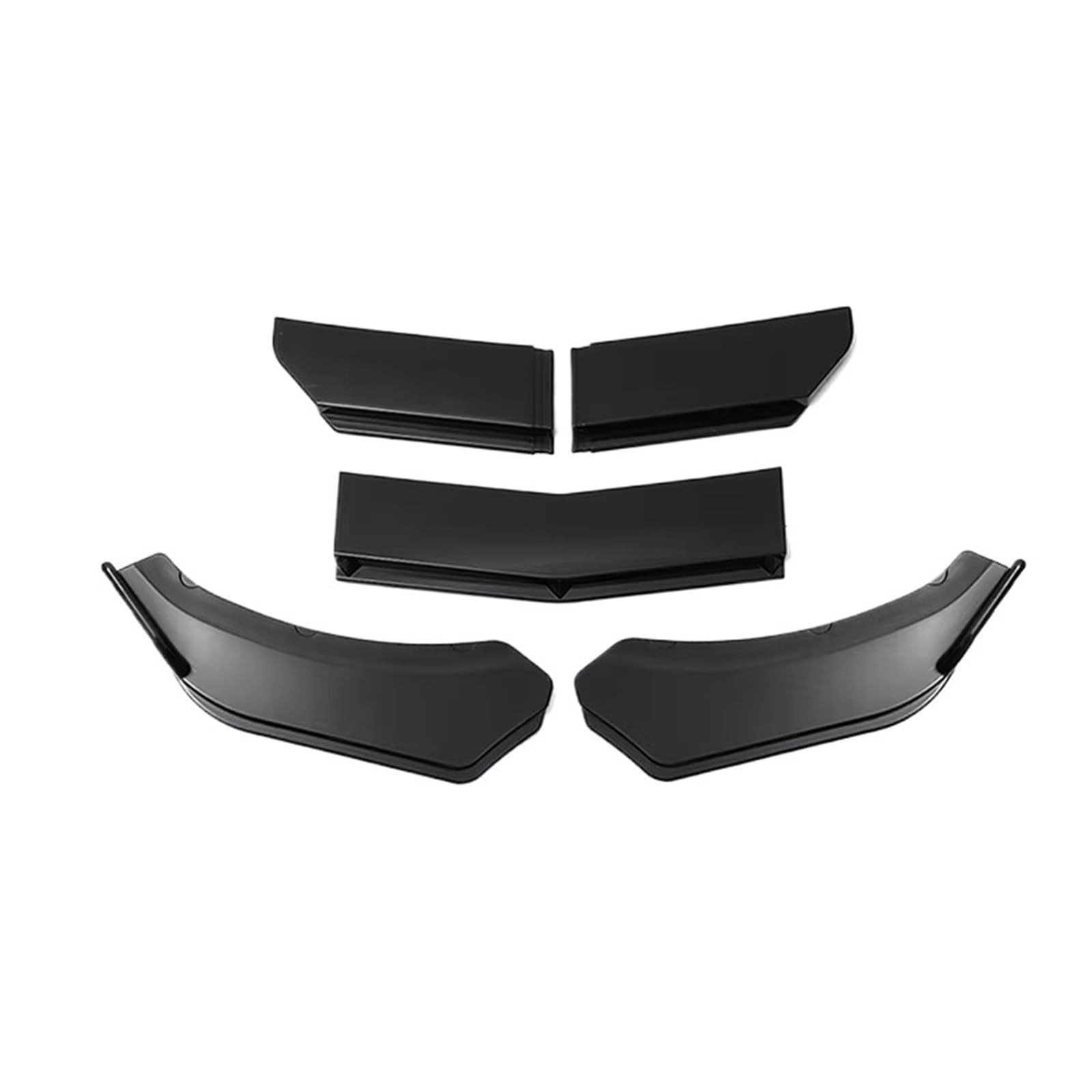 GYTTAK Kofferraumspoiler Kompatibel Mit 4/5-teiliges Auto-Frontstoßstangen-Lippenkörper-Set Spoiler Canard-Splitter Diffusor Auto-Außen-Ersatzteile(Type 5) von GYTTAK