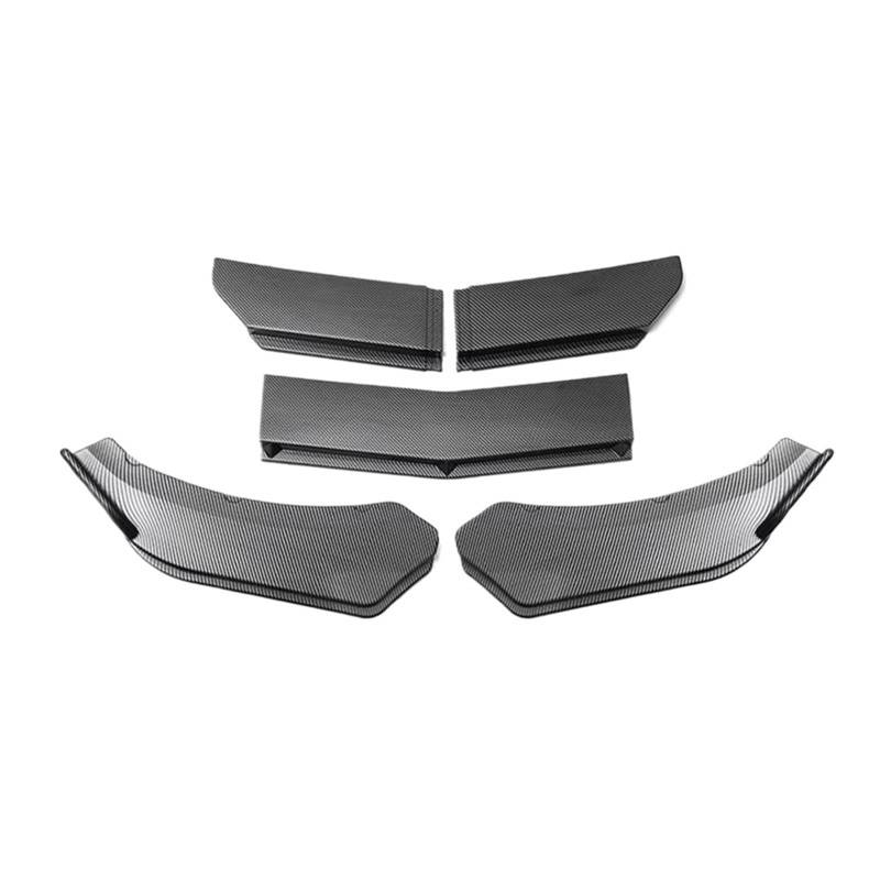 GYTTAK Kofferraumspoiler Kompatibel Mit 4/5-teiliges Auto-Frontstoßstangen-Lippenkörper-Set Spoiler Canard-Splitter Diffusor Auto-Außen-Ersatzteile(Type 6) von GYTTAK