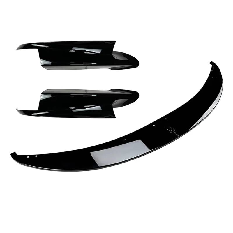 GYTTAK Kofferraumspoiler Kompatibel Mit Für M3 E90 E91 E92 E93 2006 2007 2008 2009 2010 2011 2012 2013 Auto-Frontstoßstange Kinnlippenschutz Spoiler Canards Diffusor(Gloss Black Set) von GYTTAK