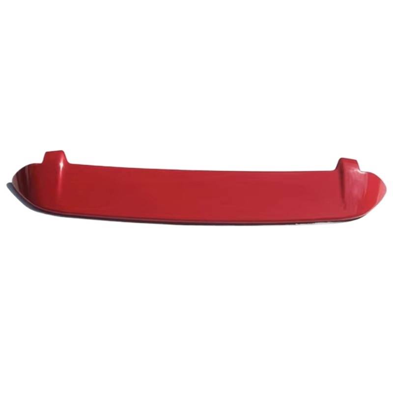 GYTTAK Kofferraumspoiler Kompatibel Mit Jazz Für Fit 2004 2005 2006 2007 Dachspoiler Auto Heckdach Kofferraumabdeckung Flügel Spoiler Tragflächen-Styling-Dekoration(Red) von GYTTAK