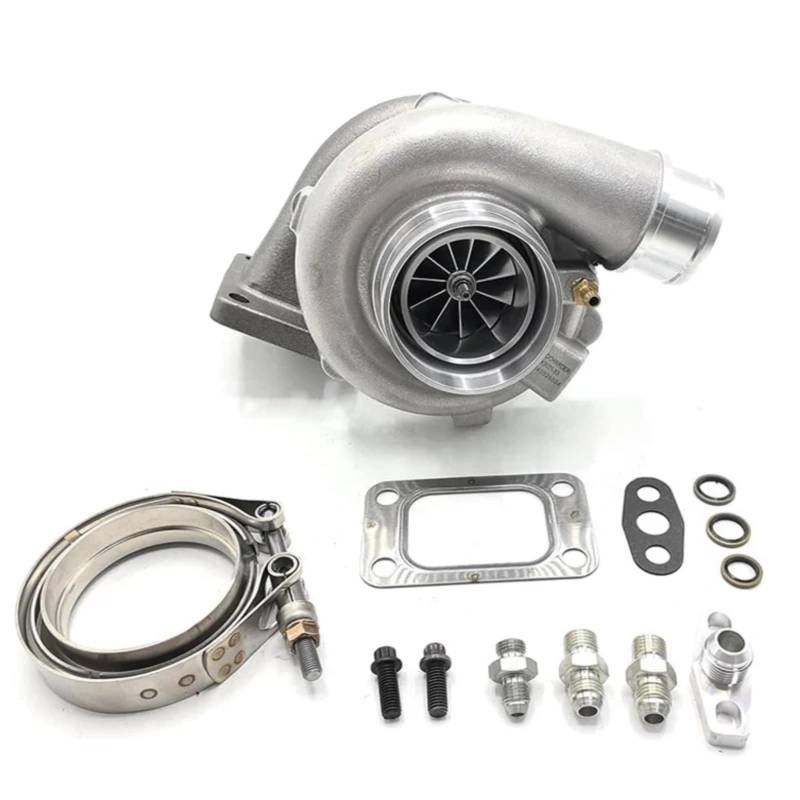 GYTTAK Motor-Turbolader Für GEN2 GTX3071 Billet Kompressorrad Turbo Bis Zu 620 PS Mit T3 Einlass 3" Vband Outlet A/R .63 Turbo Turbolader von GYTTAK