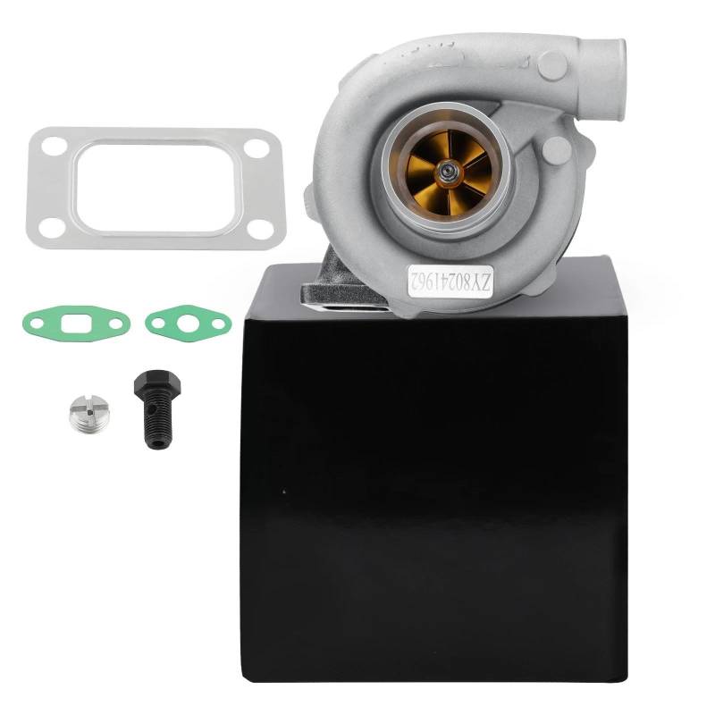 GYTTAK Motor-Turbolader Für T3 T4 T04E Turbo Billet Turbolader 0,57 0,5 A/R Turbine Kompressor 400 + HP Turbolader Abgas Turbolader von GYTTAK